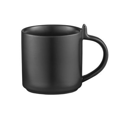 ARDESTO Set cup and saucer, 250ml, new bone china, black AR3073BS фото