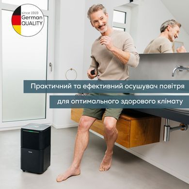 Beurer Осушитель воздуха 12л/сутки 30м2, 200Вт, дисплей, авто выкл, ночной режим, черный