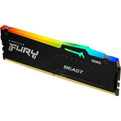 Kingston Пам'ять ПК DDR5 16GB 6800 FURY Beast RGB EXPO KF568C34BBEA-16 фото