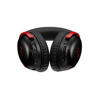 HyperX Гарнітура ігрова Cloud III S, WL/USB-A/USB-C, чорно-червоний A59Z0AA фото