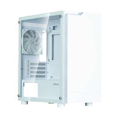 Zalman Корпус T4 Plus без БП, 2xUSB3.0, 1xUSB2.0, 1x120мм ARGB, VGA 3200мм, TG Side Panel, mATX, белый T4PLUSWHITE фото