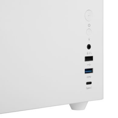 2E Корпус 2E Credo Metal V350W без БЖ, 1xUSB3.0, 1х USB 2.0, 1xUSB Type-C, 3x120мм ARGB, VGA 350мм, LCS ready, контролер з пультом, mATX, білий 2E-V350W фото