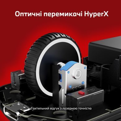 HyperX Мишь Pulsefire SAGA PRO, RGB, USB-A/WL/BT, черный A2PB2AA фото