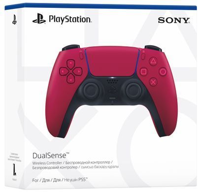 PlayStation 5 Геймпад Dualsense BT, Cosmic Red 1000040190 фото
