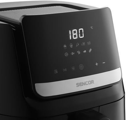 Sencor Мультипіч Vita, 1600Вт, чаша-6.5л, сенсорне керув., 8 програм, метал/пластик, чорний SFR6550BK-EUE3 фото