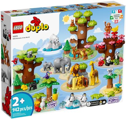 Конструктор LEGO DUPLO Town Дикие животные мира 10975 фото