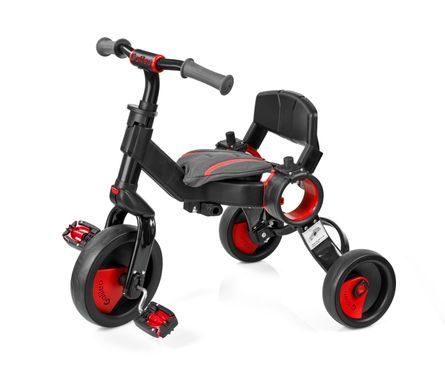 Galileo Триколісний велосипед Strollcycle Black червоний GB-1002-R фото