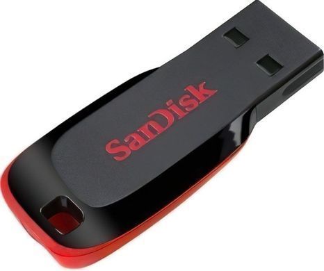 SanDisk Накопичувач 32GB USB 2.0 Type-A Cruzer Blade Чорний SDCZ50-032G-B35 фото