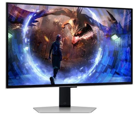 Samsung Монітор Samsung 27" G60SD HDMI, DP, USB, OLED, 2560x1440, 360Hz, 0.3ms. FreeSync Premium Pro LS27DG600SIXUA фото