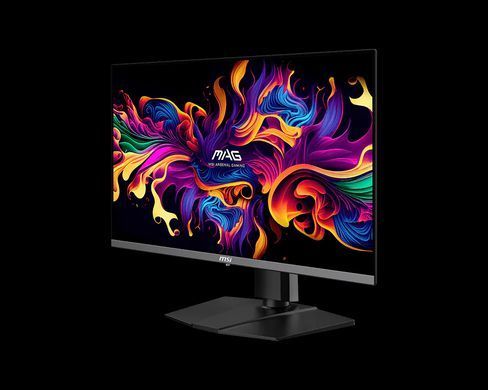 MSI Монітор MSI 26.5" MAG 272QP QD-OLED-X50 2xHDMI, DP, USB-C, Audio, QD-OLED, 2560x1440, 500Hz, 0.03ms, DCI-P3 99%, FreeSync, Pivot, HDR500 9S6-3CD79A-032 фото