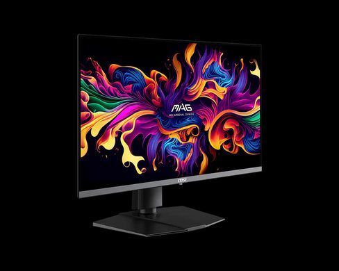 MSI Монітор MSI 26.5" MAG 272QP QD-OLED-X50 2xHDMI, DP, USB-C, Audio, QD-OLED, 2560x1440, 500Hz, 0.03ms, DCI-P3 99%, FreeSync, Pivot, HDR500 9S6-3CD79A-032 фото