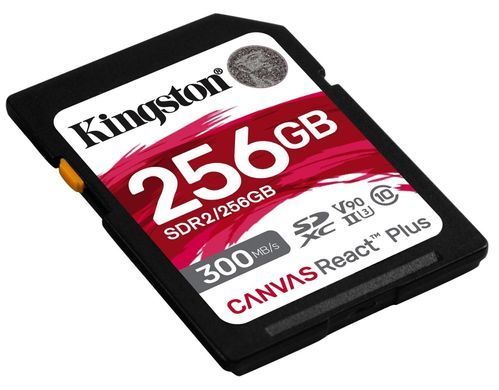 Kingston Карта пам'яті 256GB SDXC C10 UHS-II U3 R300/W260MB/s SDR2/256GB фото