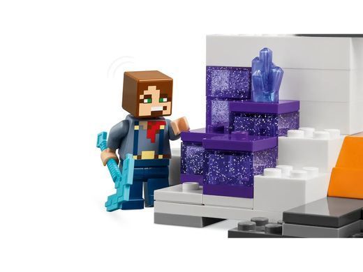 LEGO Конструктор Minecraft Покинута шахта у безплідних землях 21263 фото