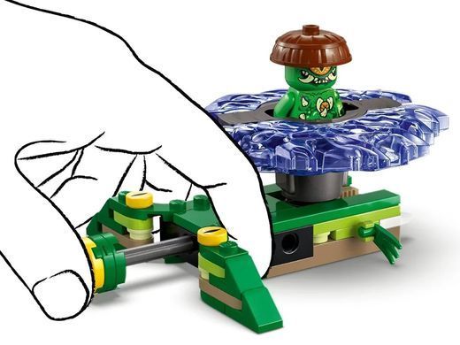 LEGO Конструктор LEGO Ninjago Нія проти спінера монстра-мутанта 71849 фото