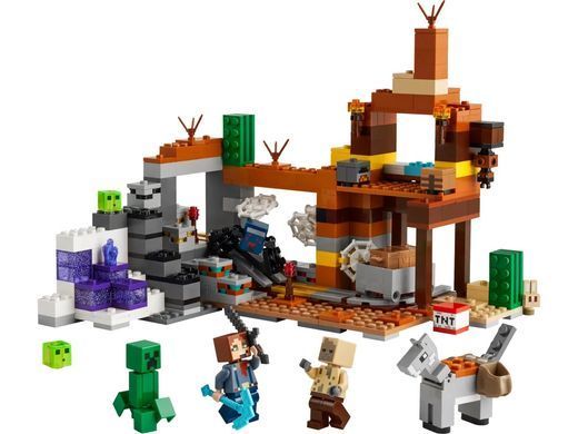 LEGO Конструктор Minecraft Покинута шахта у безплідних землях 21263 фото
