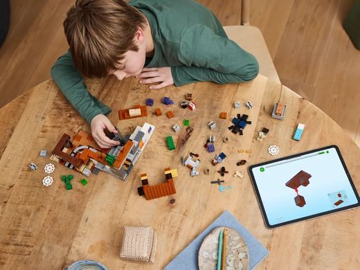LEGO Конструктор Minecraft Покинута шахта у безплідних землях 21263 фото