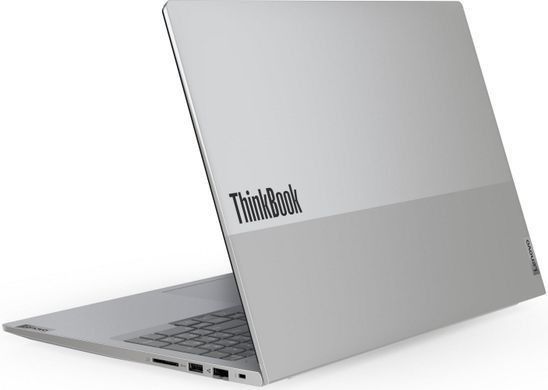 Lenovo Ноутбук ThinkBook 16-G6 16" WUXGA IPS AG, Intel i5-13420H, 16GB, F512GB, UMA, DOS, серый 21KH00T5RA фото