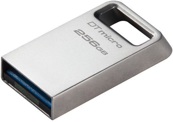 Накопичувач Kingston 256GB USB 3.2 Type-A Gen1 DT Micro R200MB/s Metal DTMC3G2/256GB фото
