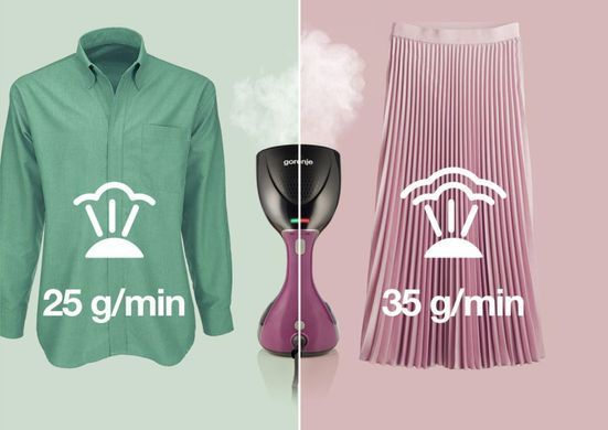 Gorenje Відпарювач Gorenje, 2100Вт, 220мл, 35 гр., чорний GS2100BKV фото
