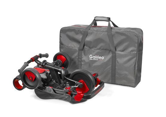 Galileo Триколісний велосипед Strollcycle Black червоний GB-1002-R фото