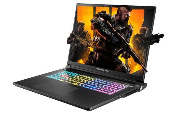 Dream Machines Ноутбук Dream Machines RX5090-18 18UHD+, Intel U9-275HX, 32GB, F1TB, NVD5090-24, DOS, чорний RX5090-18UA28 фото