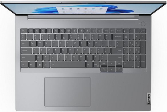 Lenovo Ноутбук ThinkBook 16-G6 16" WUXGA IPS AG, Intel i5-13420H, 16GB, F512GB, UMA, DOS, серый 21KH00T5RA фото
