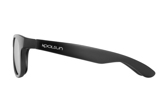 Дитячі сонцезахисні окуляри Koolsun чорні серії Wave (Розмір: 1+) KS-WABO001 фото