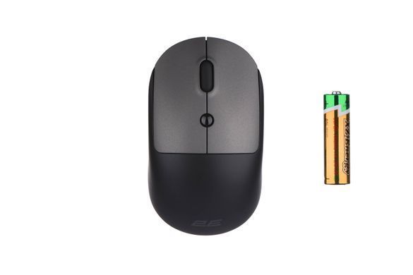 Миша 2E MF218 Silent WL BT Black/Gray 2E-MF218WBG фото