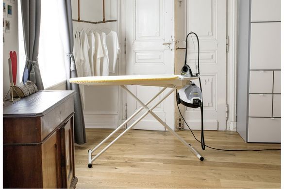 Karcher Пароочисник SI 4 EasyFix Iron, 2000Вт, 800мл, 3.5Бар, глад.дошка, праска, швабра, білий 1.512-637.0 фото