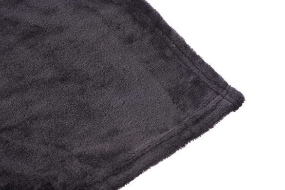 ARDESTO Плед Flannel, 160х200см, темно-серый, 100% полиэстер