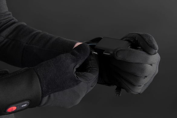 Рукавиці з підігрівом 2E Touch Lite Black, розмір М/L 2E-HGTLTM-BK фото