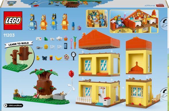 LEGO Конструктор LEGO Bluey Родинний дім Блуї 11203- фото