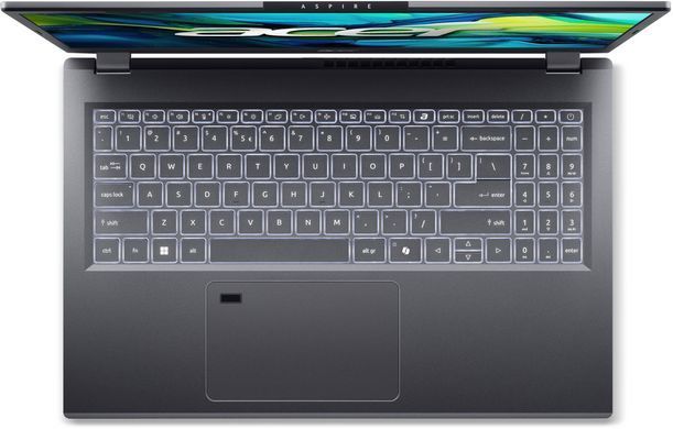 Acer Ноутбук Aspire 15 A15-51M 15.6" FHD IPS, Intel 7-150U, 32GB, F1TB, UMA, Lin, серый NX.KXTEU.005 фото