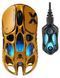 GravaStar Мышь Mercury X Pro, 8K, BT/WL/USB-A, RGB, Battle-Worn Yellow 1 - магазин Coolbaba Toys