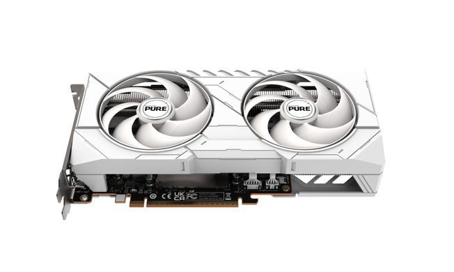 SAPPHIRE Видеокарта Radeon RX 9060 XT 16GB GDDR6 PURE GAMING OC белый 11350-02-20G фото