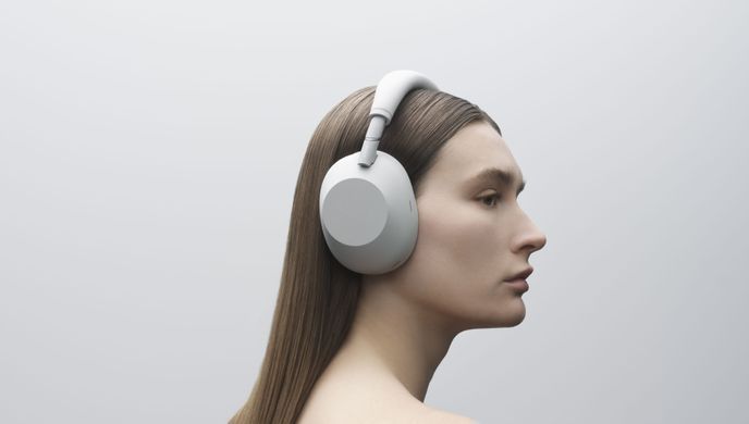 Sony Навушники Over-ear WH-1000XM6 BT 5.3, ANC, Hi-Res, AAC, LDAC, LC3, Wireless, Mic, Сірий WH1000XM6S.E фото