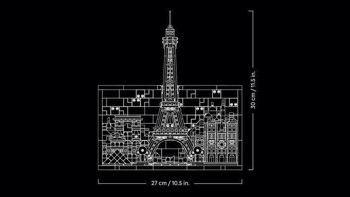 LEGO Конструктор LEGO Architecture Париж &mdash; місто кохання 21064 фото