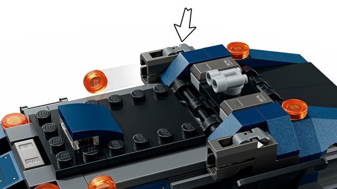 LEGO Конструктор LEGO Super Heroes Переслідування Людиною-Павуком машини для перевезення злочинців 76349 фото