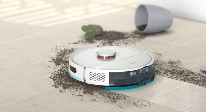 Philips Робот-пилосос Series 2000, h=40.3см, вологе прибирання, конт пил -0.25л, автон. робота до 130хв, НЕРА 11, білий XU2100/20 фото