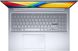 ASUS Ноутбук Vivobook 16X ASUS M3604YA-L2086 16" 4K OLED, AMD R7-7730U, 16GB, F1TB, UMA, NoOS, Сріблястий 18 - магазин Coolbaba Toys