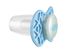 Пустушка Nuvita 7085 Air55 Cool симетрична 6m+ "вуса" світиться у темряві блакитна 2 - магазин Coolbaba Toys