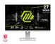 MSI Монитор 27" MAG 274QRFW 2xHDMI, DP, Audio, IPS, 2560x1440, 180Hz, 1ms, sRGB 123%, FreeSync, Pivot, HDR400, белый 1 - магазин Coolbaba Toys