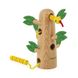 Розвиваюча гра Janod Шнурівка дерево тропік 4 - магазин Coolbaba Toys