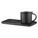 ARDESTO Set cup and saucer, 250ml, new bone china, black 1 - магазин Coolbaba Toys