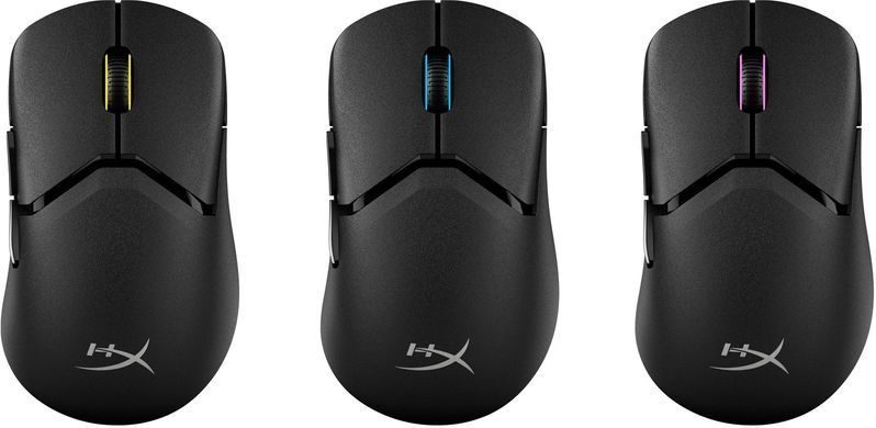 HyperX Мишь Pulsefire SAGA PRO, RGB, USB-A/WL/BT, черный A2PB2AA фото