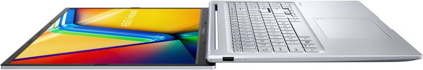 ASUS Ноутбук Vivobook 16X ASUS M3604YA-L2086 16" 4K OLED, AMD R7-7730U, 16GB, F1TB, UMA, NoOS, Сріблястий 90NB11A2-M003H0 фото