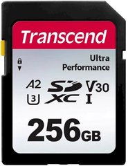 Transcend Карта пам'яті SD 256GB C10 UHS-I U3 A2 R160/W90MB/s 4K TS256GSDC340S фото