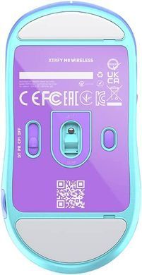 Cherry Xtrfy Миша M8 WIRELESS Frosty Purple M8W-RGB-PURPLE фото