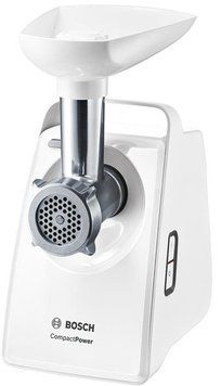 Bosch Мясорубка MFW3520W - 1500Вт/500Вт/1,8 кг-мин./белый MFW3520W фото