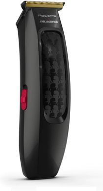Rowenta Машинка для стрижки Karl Lagerfeld Cut & Style Stylization, акум., роторн. мотор, насадок-3, сталь, черный TN182LF0 фото